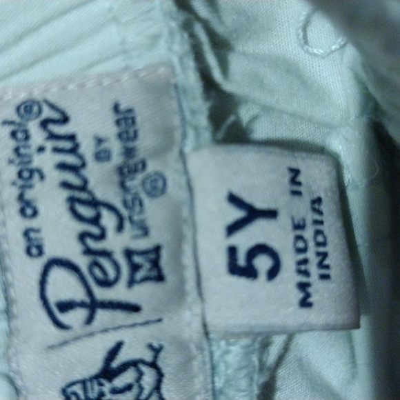 Lot of Boys Shorts&Jeans Blue&Green Childrens Place Penguin Lightning Bug Sz 5&6 - Picture 8 of 9